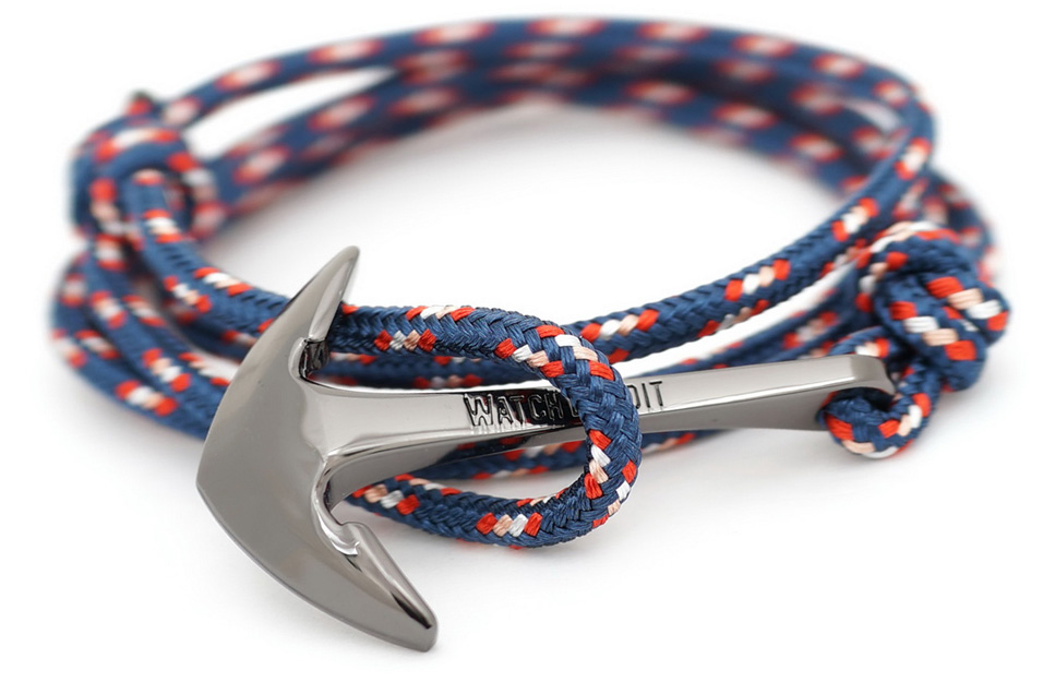 ADRIATICA blue orange nautical bracelet (ADT08) Break Time